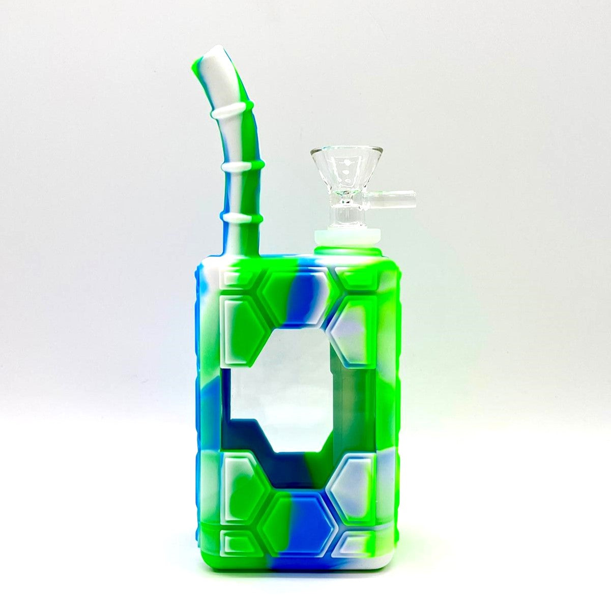 7" Silicone Juice Box bong-Assorted Color_5