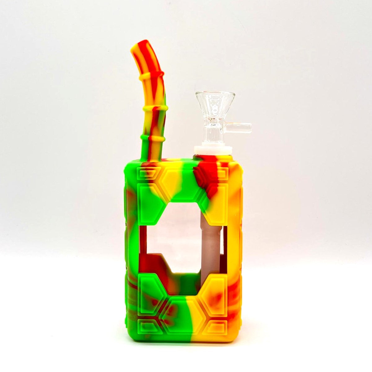 7" Silicone Juice Box bong-Assorted Color_7