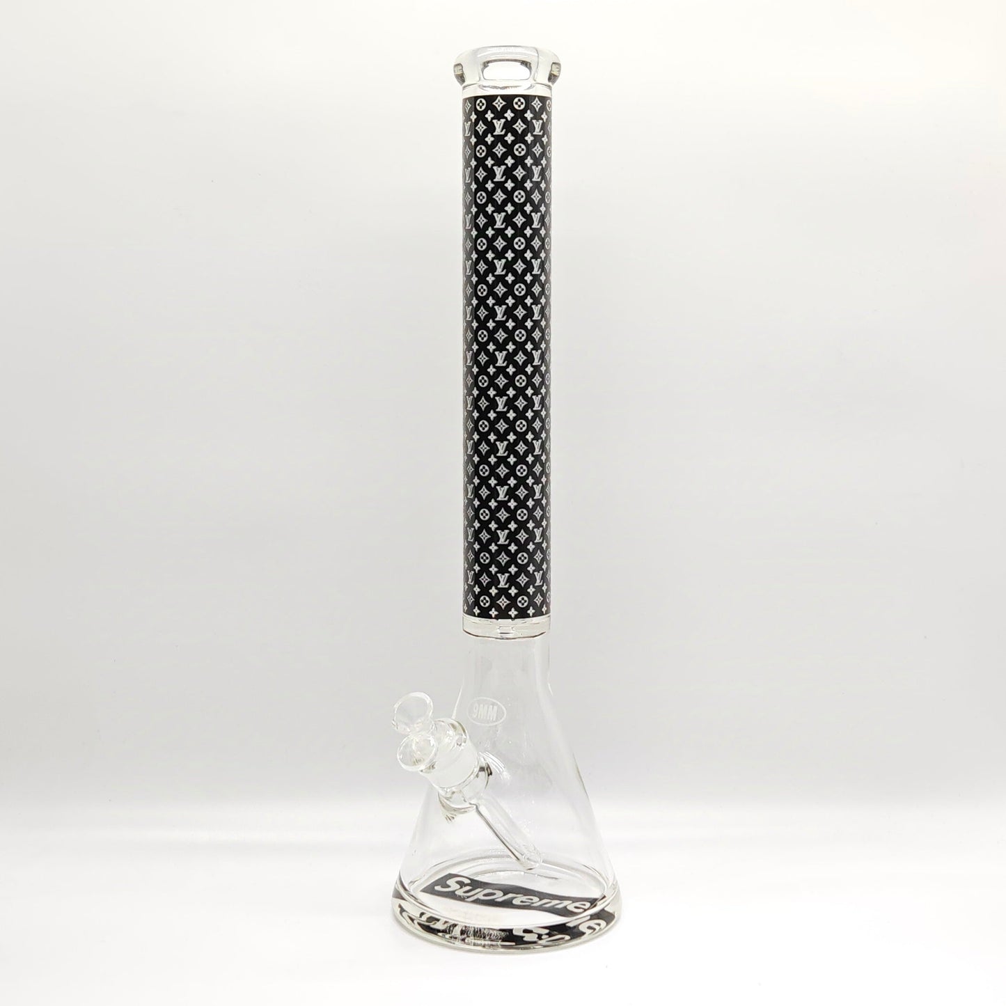 20" Stylish Designed 9mm Glow in the dark Glass Bong [LV205009]_8