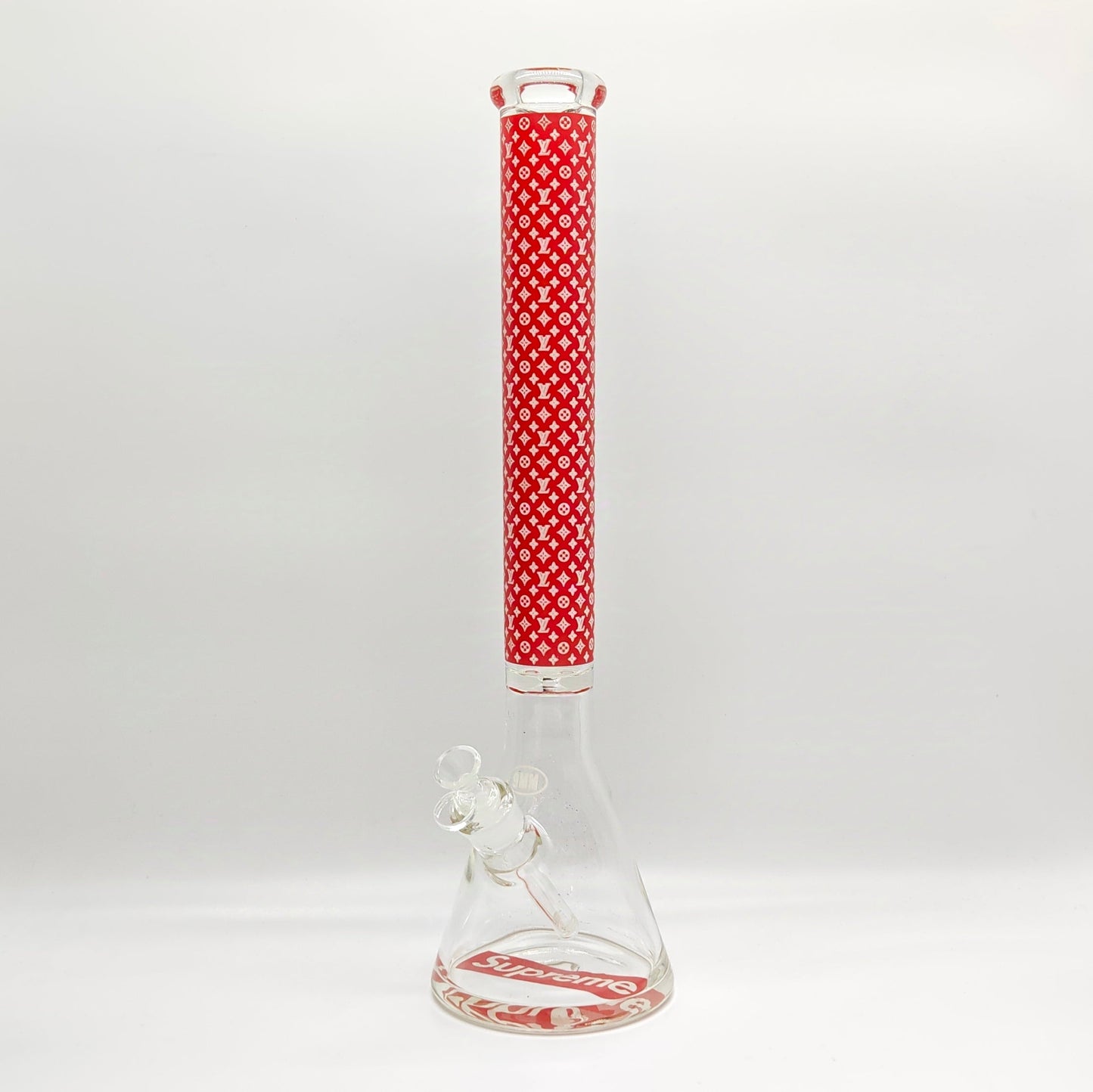 20" Stylish Designed 9mm Glow in the dark Glass Bong [LV205009]_7