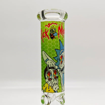 10" 5mm Assorted Design Beaker Bong [103805P]_5