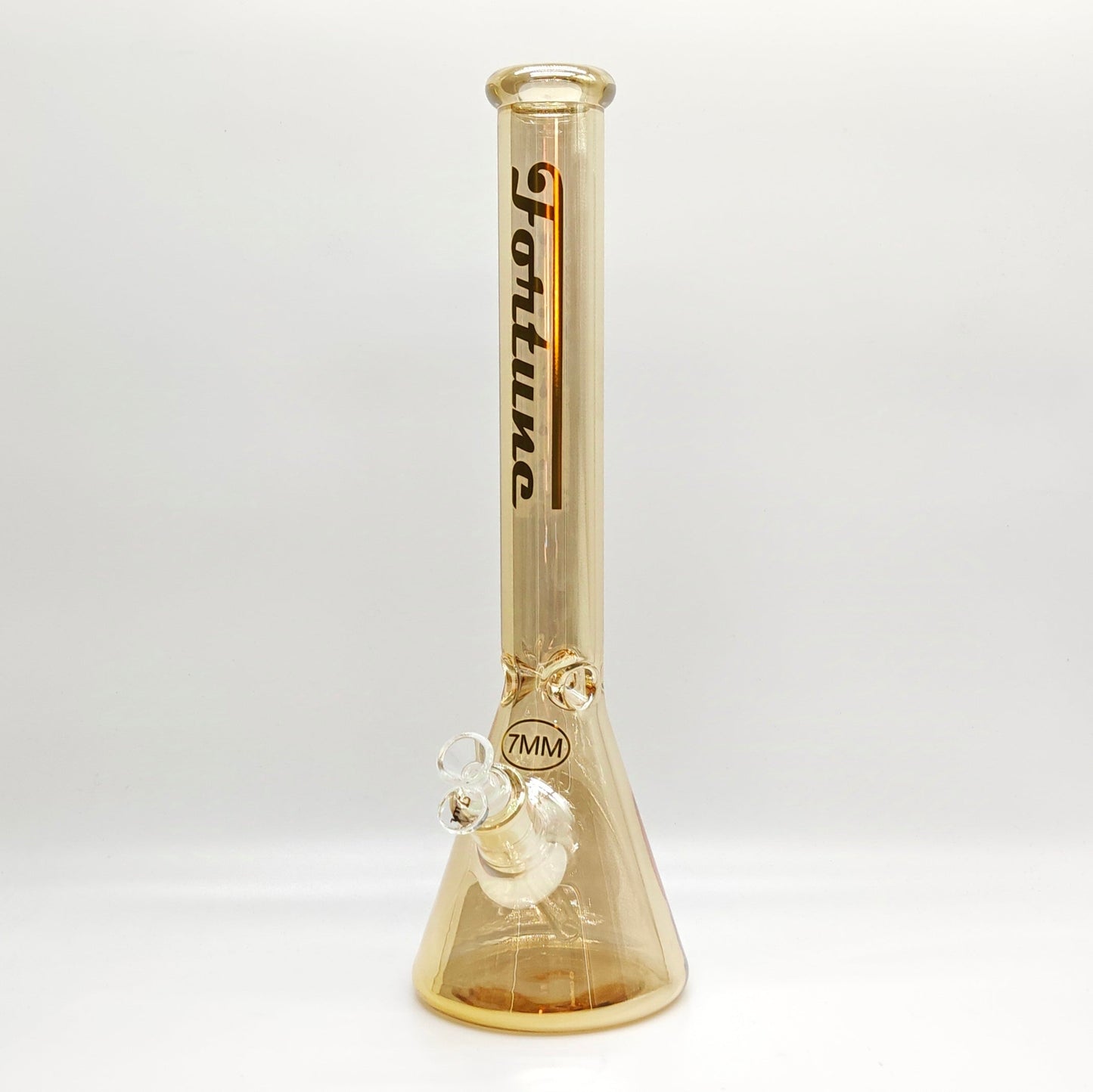 Fortune | 18" Electroplate Glass Beaker Bong [185007E]_4