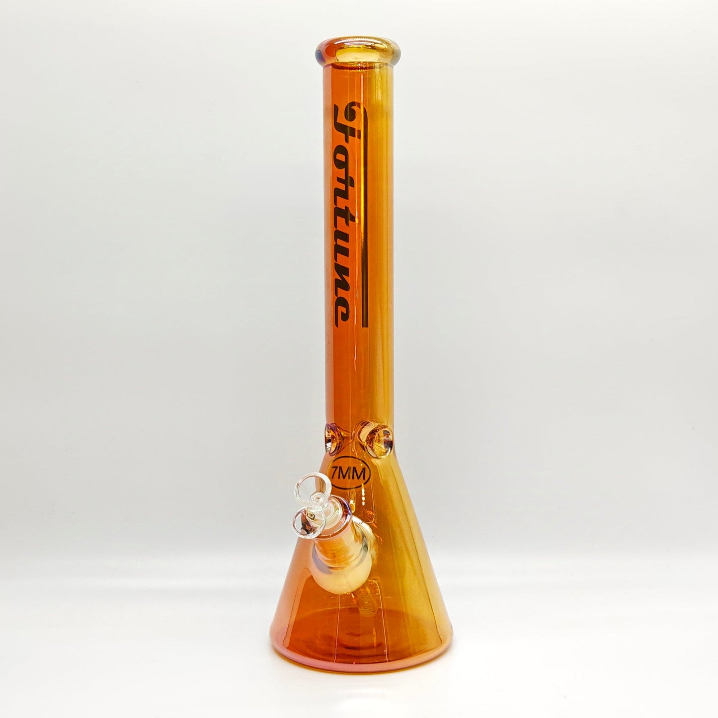 Fortune | 18" Electroplate Glass Beaker Bong [185007E]_3