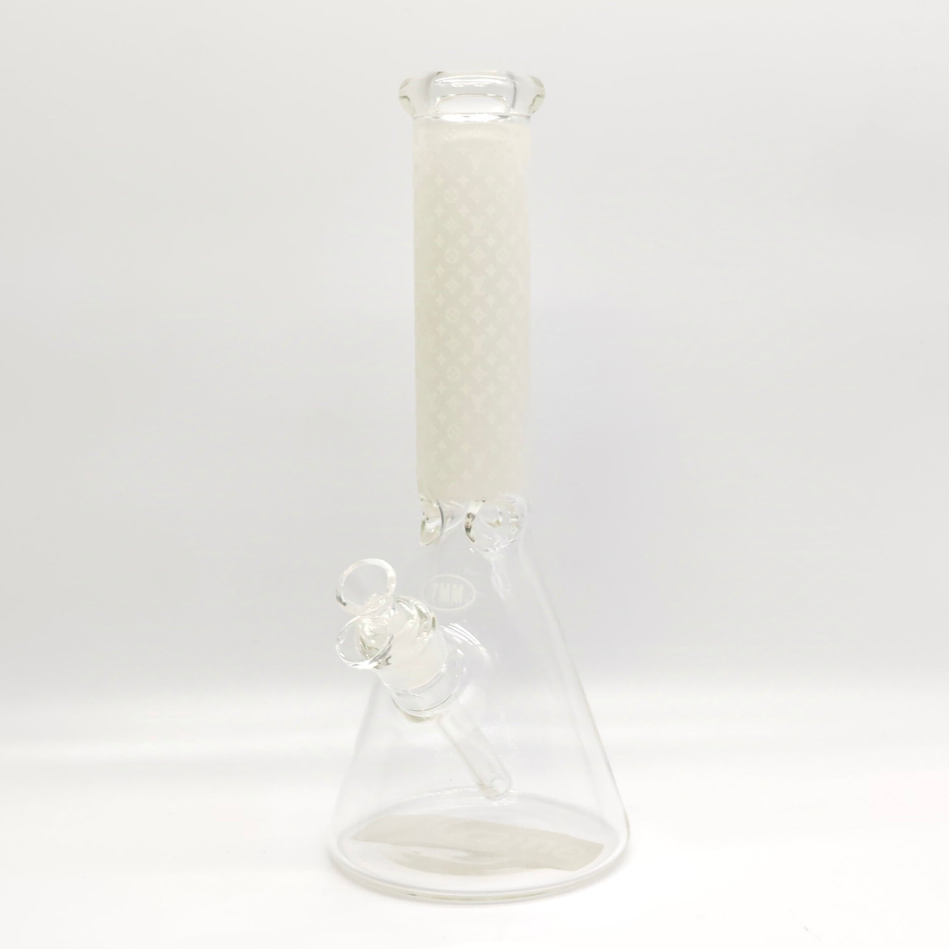 14" Stylish Designed 7mm Glow in the dark Glass Bong [LV145007]_6