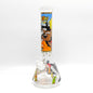 14" 7mm Cartoon Beaker Glass Bong [P22]_8