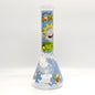 14" 7mm R&M Cartoon Beaker Glass Bong [P29]_7