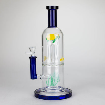 10.5" Tropical Ocean Glass Bong [MK-BB05]_1