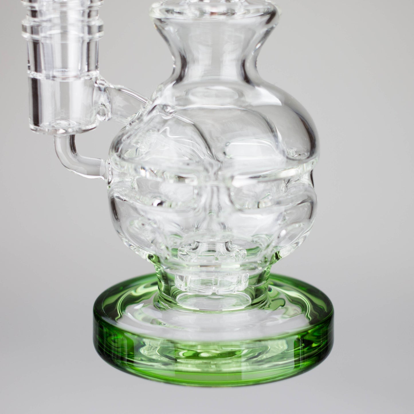 Infynity | 6" Double glass recycle rig with shower head diffuser [GP1935]_4