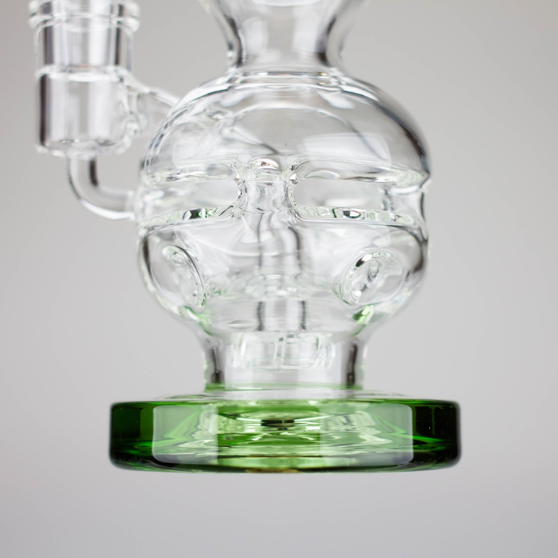 Infynity | 6" Double glass recycle rig with shower head diffuser [GP1935]_5