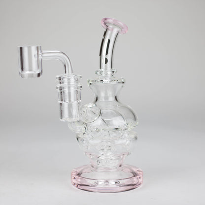 Infynity | 6" Double glass recycle rig with shower head diffuser [GP1935]_10