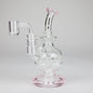 Infynity | 6" Double glass recycle rig with shower head diffuser [GP1935]_10