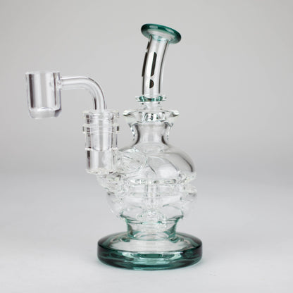 Infynity | 6" Double glass recycle rig with shower head diffuser [GP1935]_7