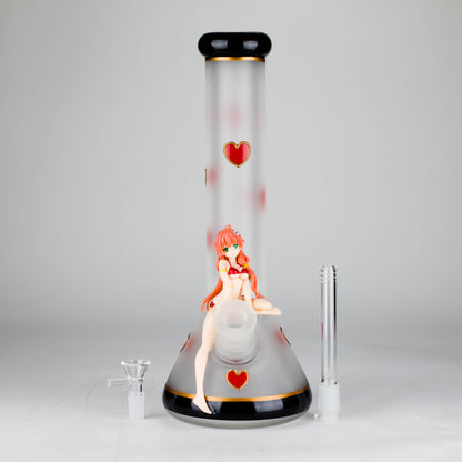 12" Figure Base Glass Bong_14