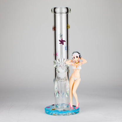 12" Figure Base Glass Bong_1