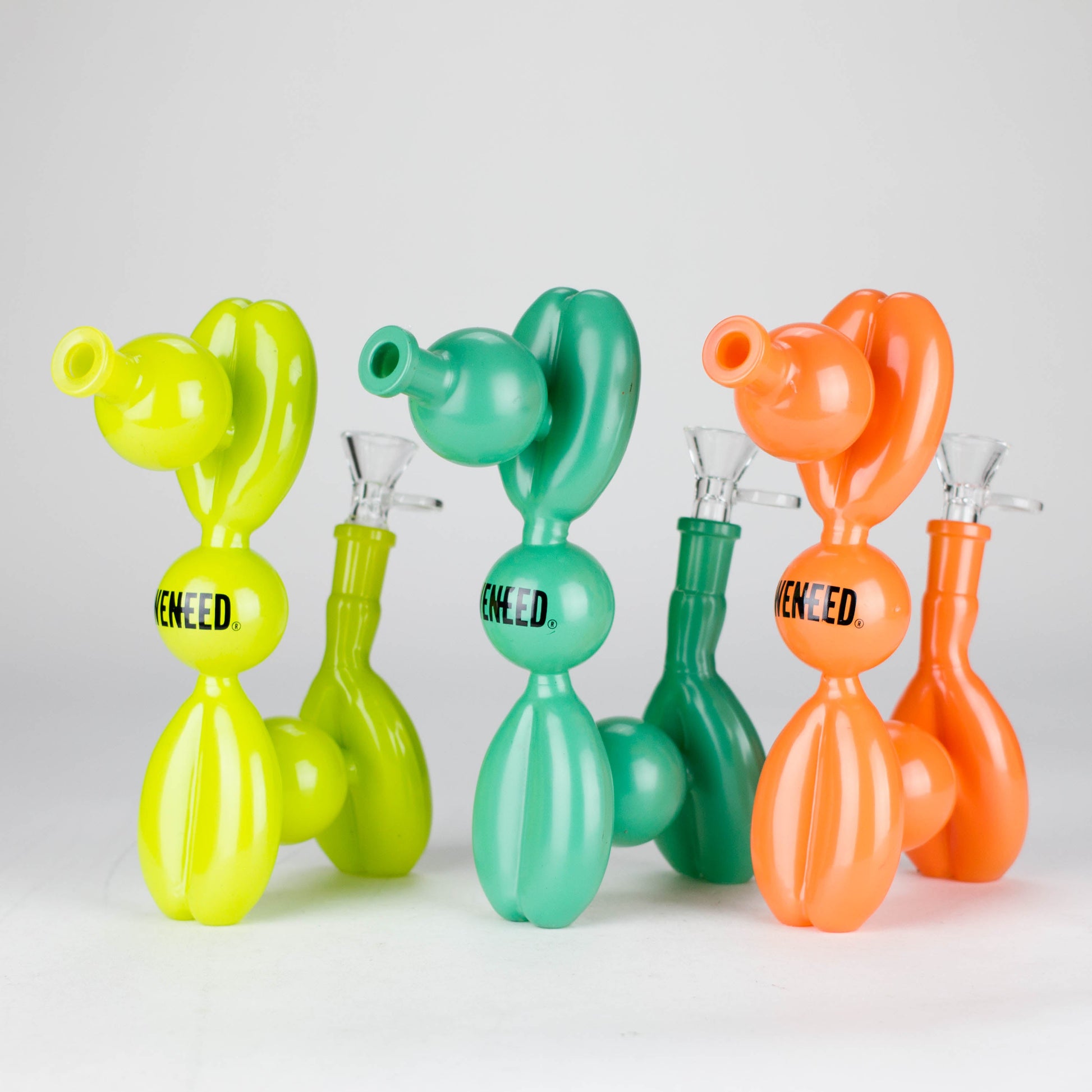 WENEED | 7.5" Balloon Pup Glass Bong_0