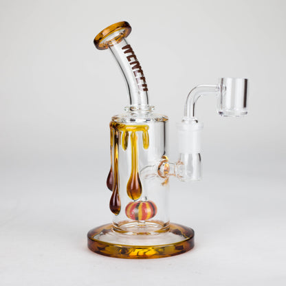 WENEED | 7" Pumpkin Flow Glass Bong_5