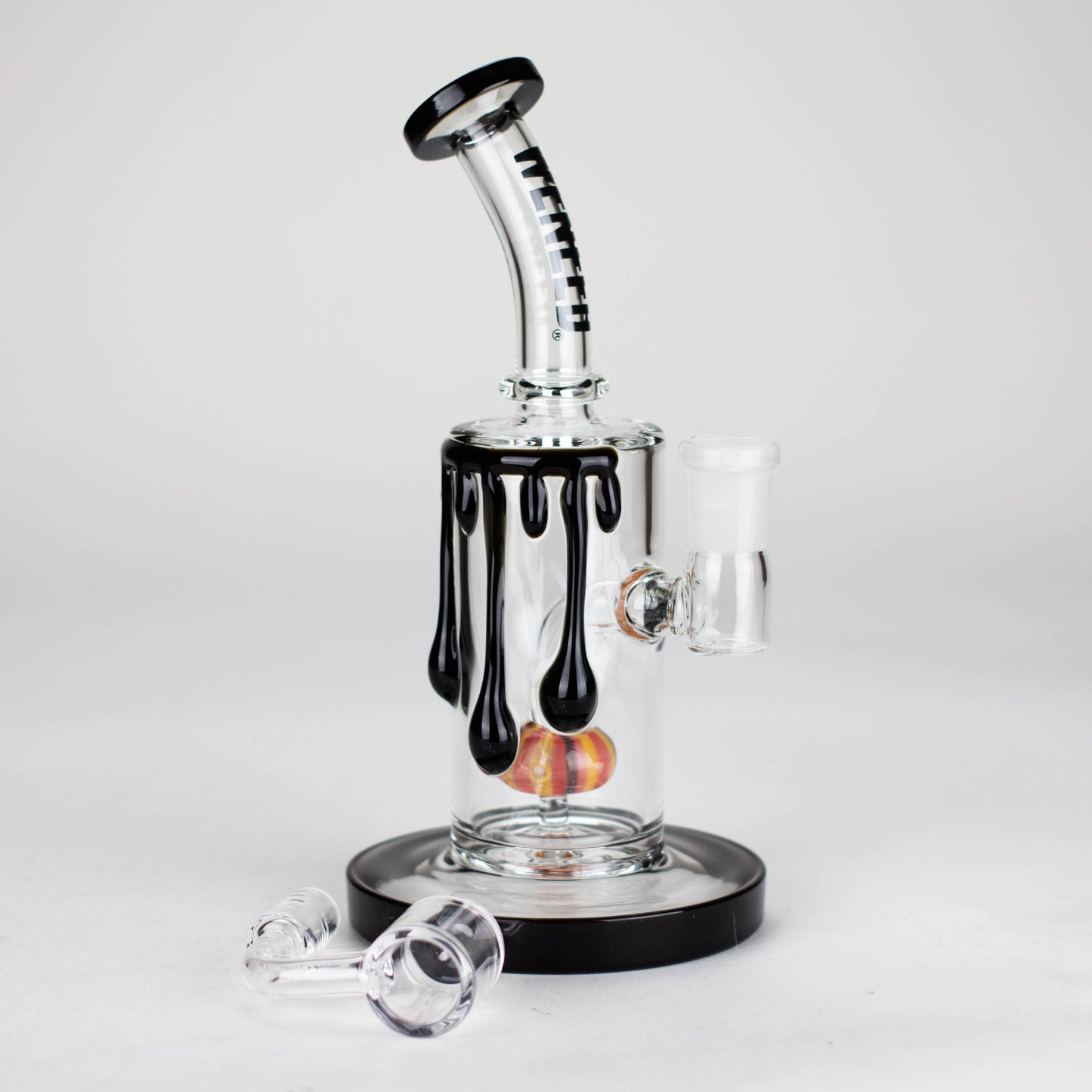 WENEED | 7" Pumpkin Flow Glass Bong_3