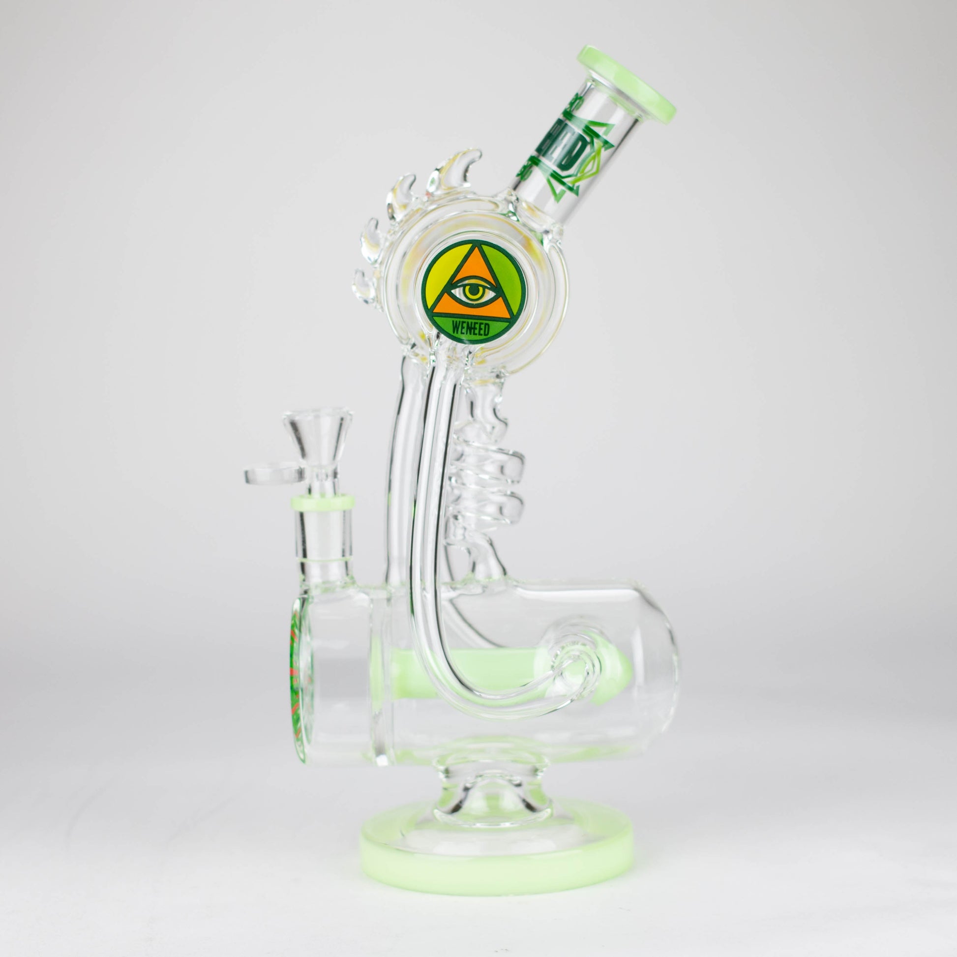 WENEED | 12" Twisting Tide Glass Bong_8