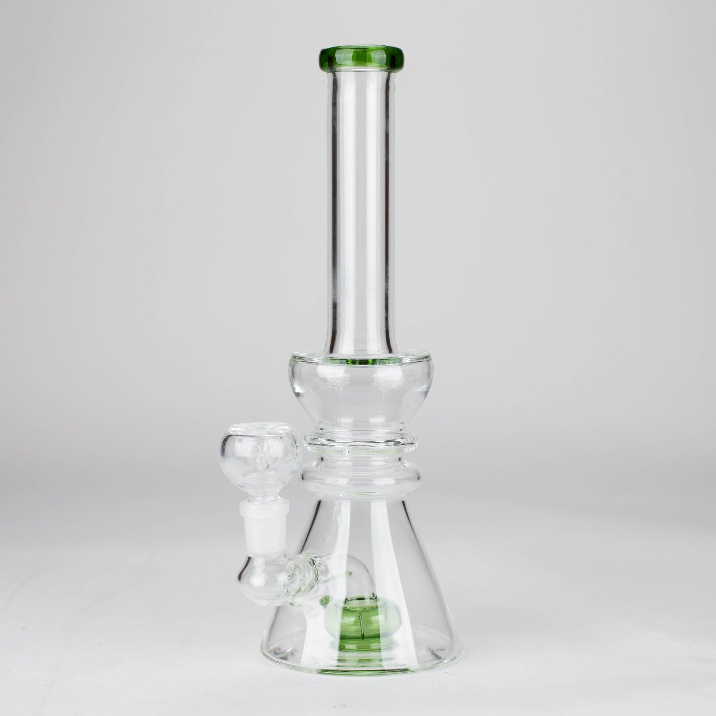 11" Showe head water diffuser glass bong_1