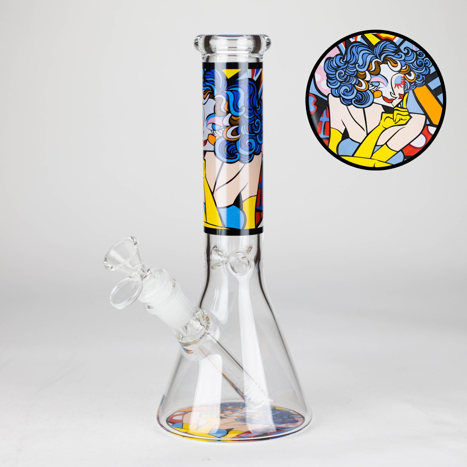 10" Mosaic Flow Glass Bong_8