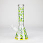 10" Glass Bong With Fruit Design_8