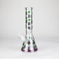 10" Glass Bong With Fruit Design_12