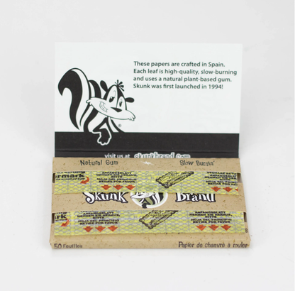 Skunk Brand | Hemp Rolling Papers Single Wide Box of 25_2