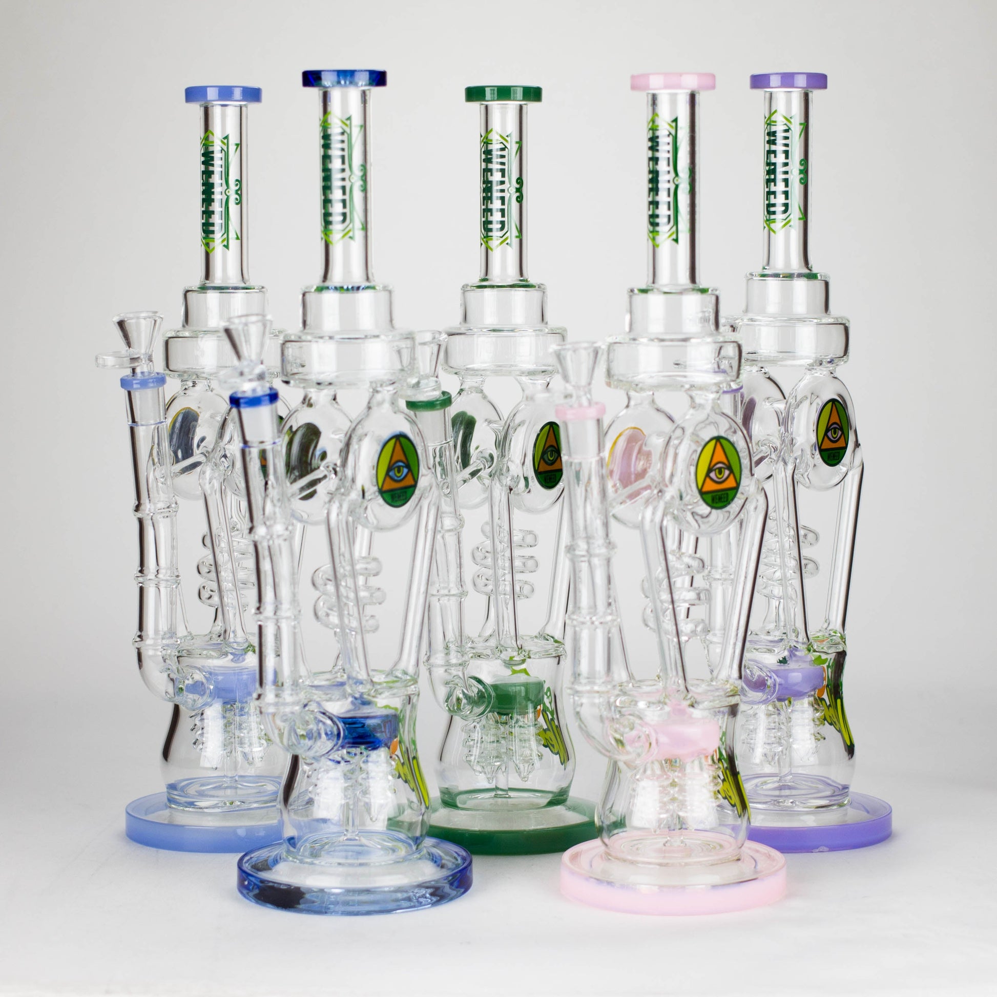 WENEED | 15" Infinity Tower Glass Bong_0