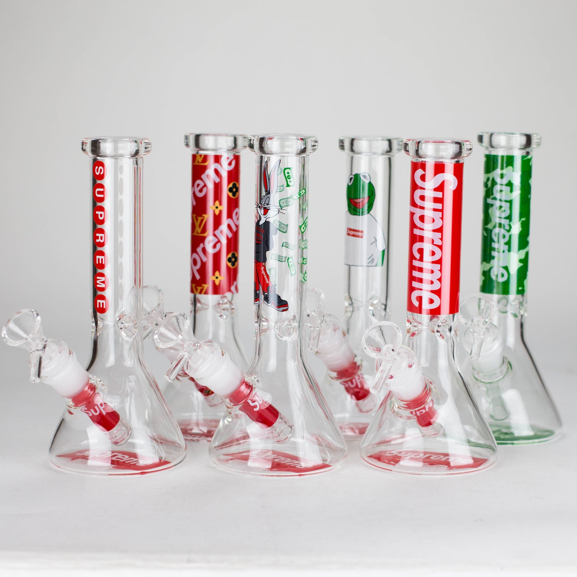 7.5" 4mm SUP Design Beaker Bong [PIP878]_0