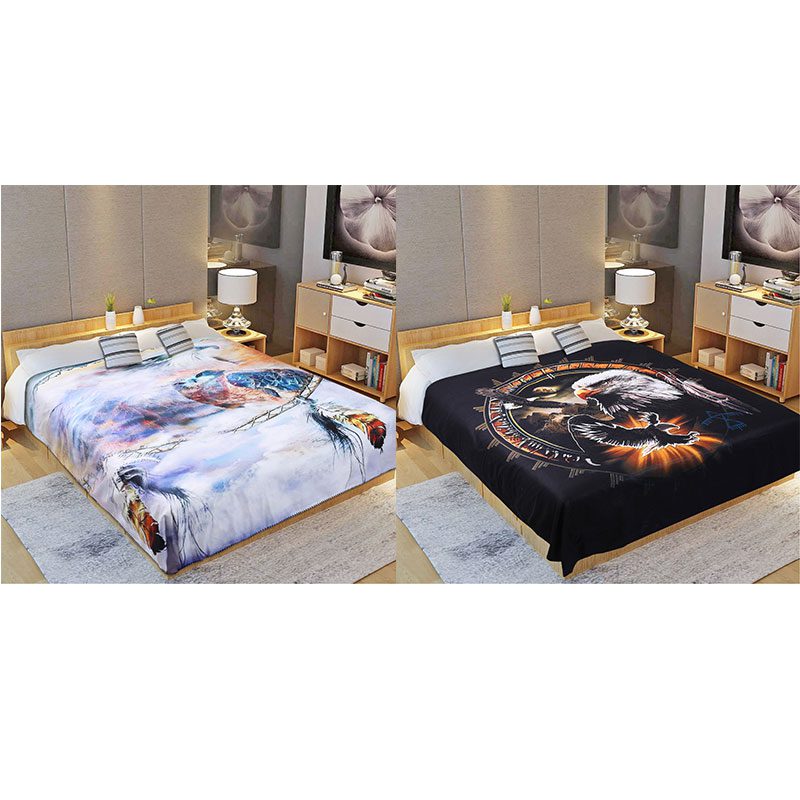 Digital Printed Single layer 2ply Licensed Fleece Blanket [Combo-C]_4