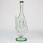 17" H2O Three Honeycomb silnders glass water recycle bong [H2O-25]_4