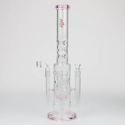 19" H2O 2-in-1 Double Joint glass water bong [H2O-22]_6