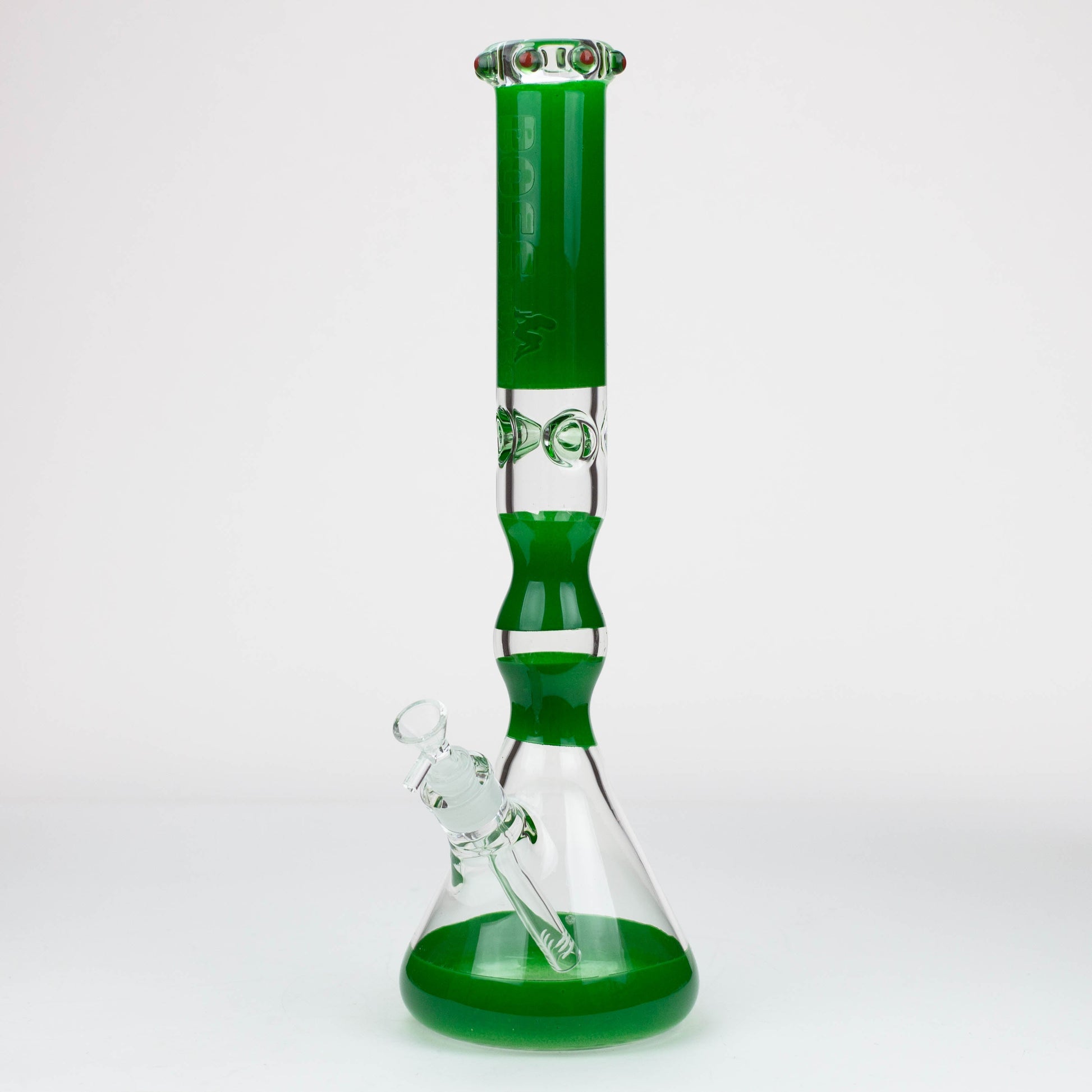 16" BOSS curved tube 7mm glass bong [AK079]_9