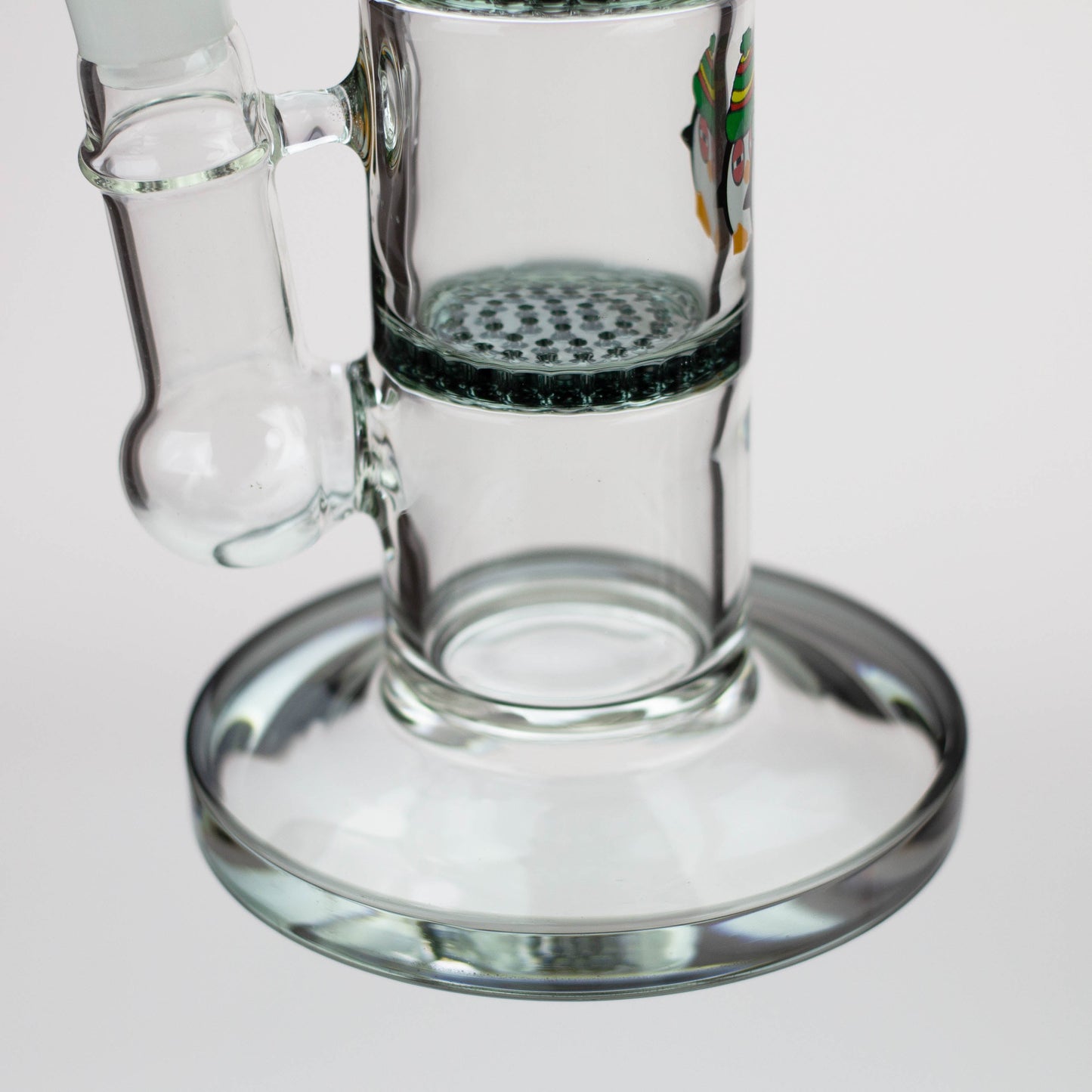 16" BOSS tree arm percolator and honeycomb diffuser glass bong [B8]_1