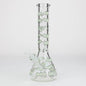 14" Glow in the dark 7 mm glass water bong [YG]_13