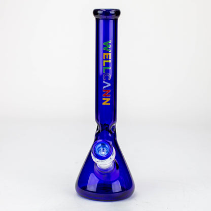 WellCann- 12" Color beaker glass water bong_9