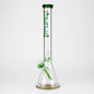 18" Spark 9 mm glass water bong with thick base_8