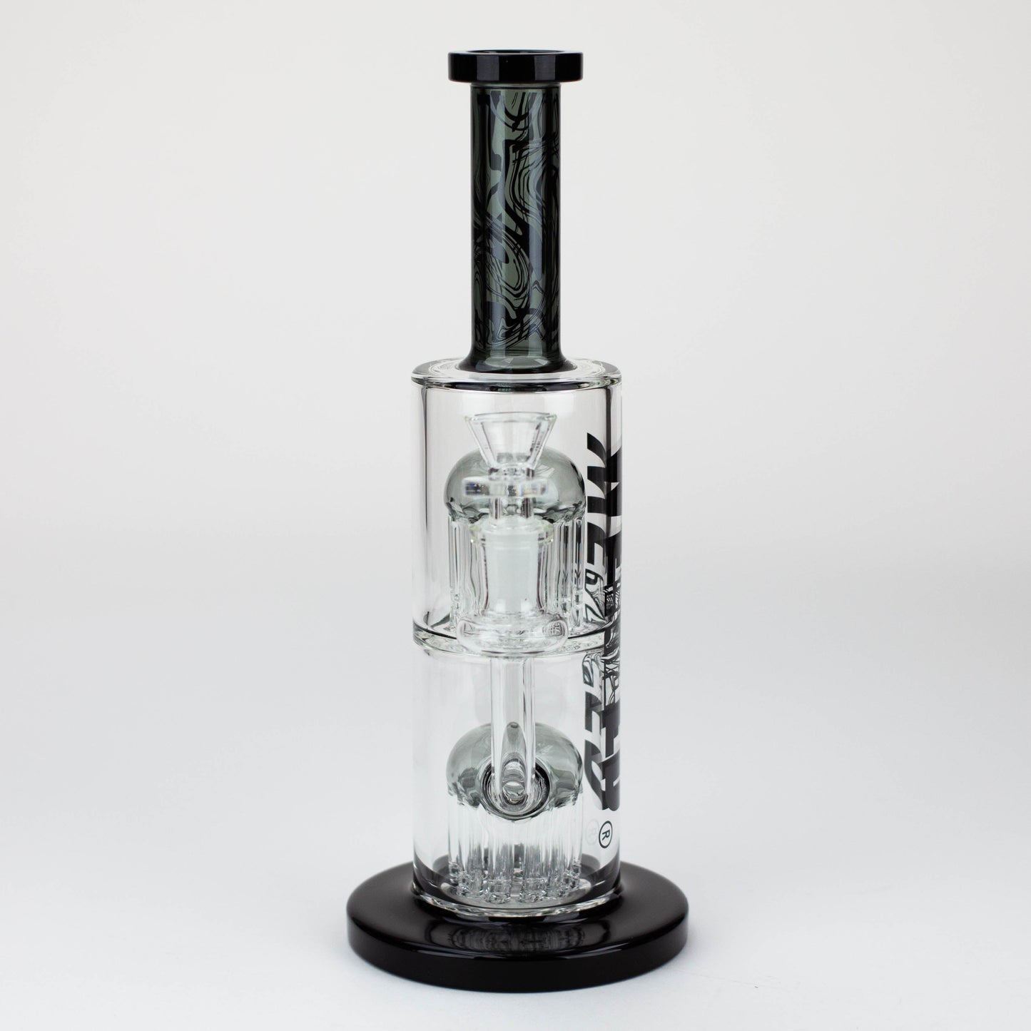 WENEED®-10.5" Weneed Dark Matter Duo Glass Bong_2