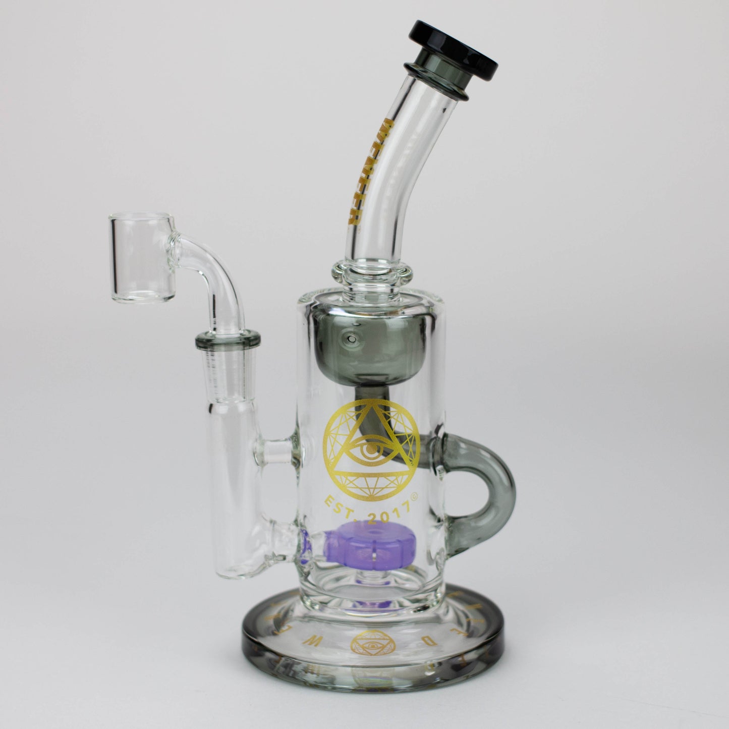 WENEED®-8.5" Weneed Milky Way Recycler Rig_8