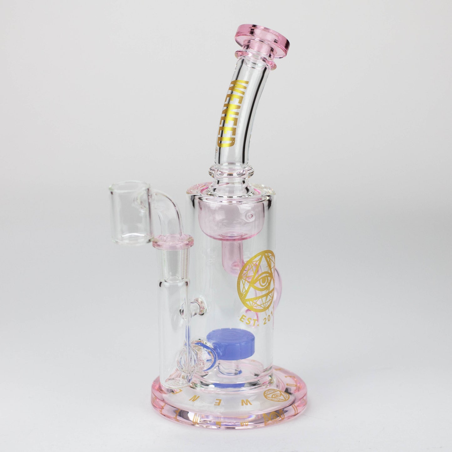 WENEED®-8.5" Weneed Milky Way Recycler Rig_7