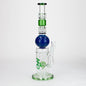 H2O | 15" Gold fumed sphere Glass water bong [H2O-5017]_5