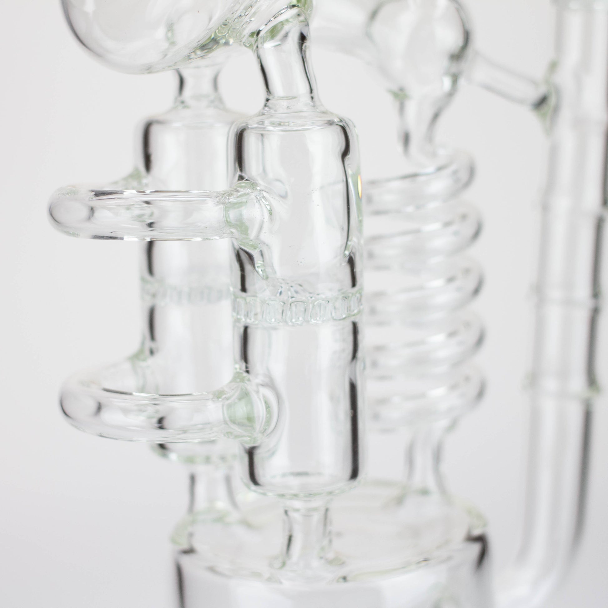 H2O | 12" Coil Glass water recycle bong [H2O-5027]_5