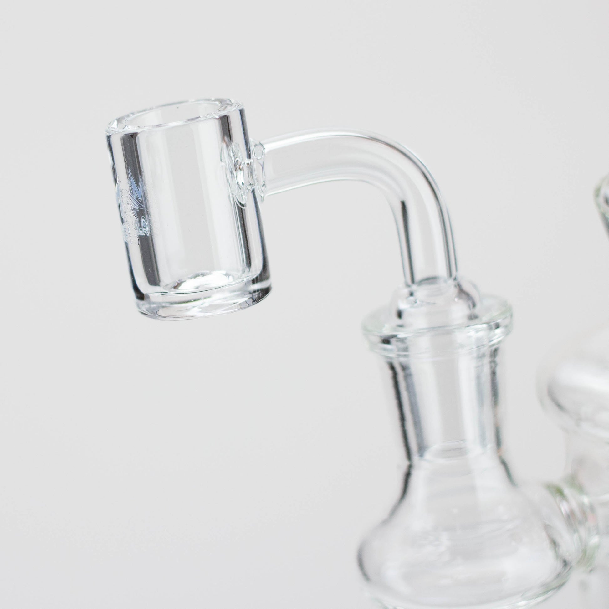 6.7" MGM Glass 2-in-1 bubbler with Logo [C5004]_1