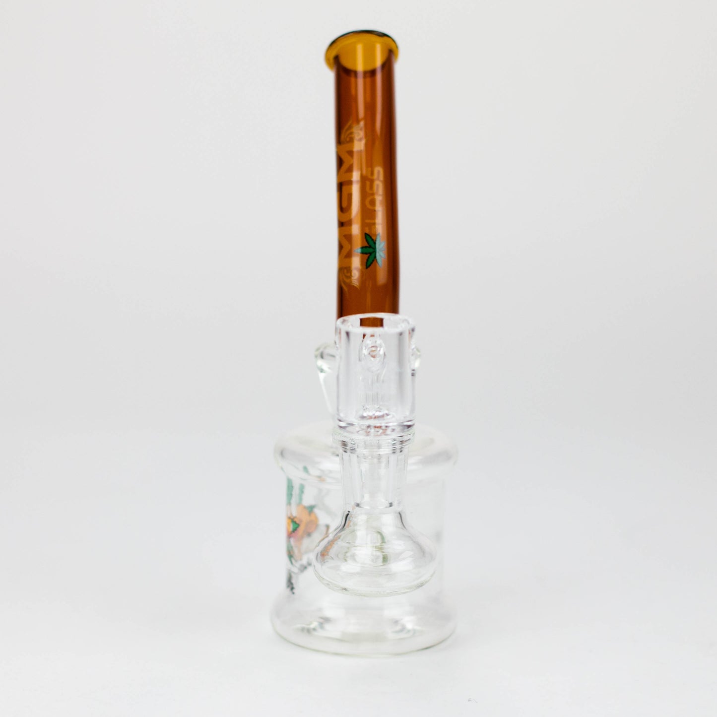 6.7" MGM Glass 2-in-1 bubbler with Logo [C5004]_4