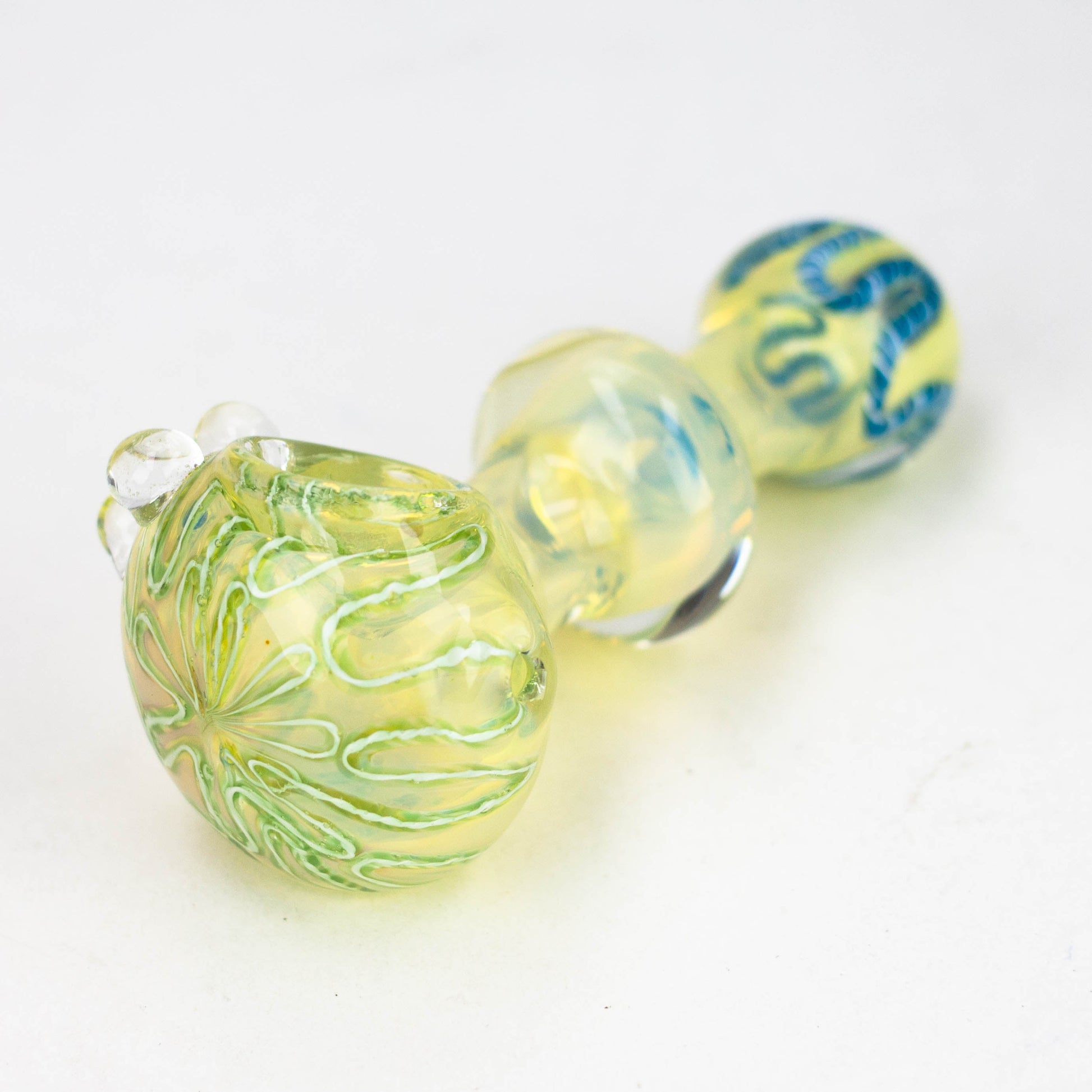 5" Gold Fumed Hand Pipe [10935]_3