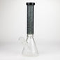 COBRA | 14" sandblasted geometric graphic 7 mm glass bong [YY01]_9