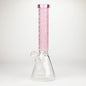 COBRA | 14" sandblasted geometric graphic 7 mm glass bong [YK07]_8