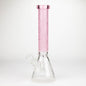 COBRA | 14" sandblasted geometric graphic 7 mm glass bong [YK05]_8