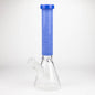 COBRA | 14" sandblasted geometric graphic 7 mm glass bong [YK05]_7