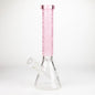 COBRA | 14" sandblasted geometric graphic 7 mm glass bong [YY03]_8